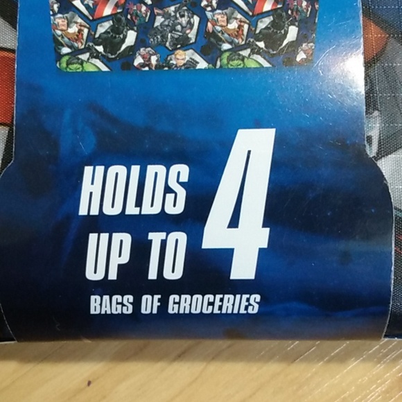 Marvel Avengers Iron Man Hulk Thor Reusable Shopping Grocery Bag - Picture 3 of 8